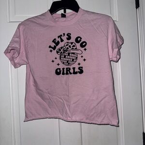 Pink Graphic  T-Shirt